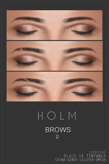[FATPACK] H O L M - R - Brows  [Wear Me]