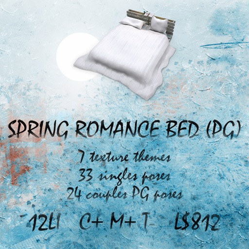 *MV* Spring Romance Bed PG  [BOXED]