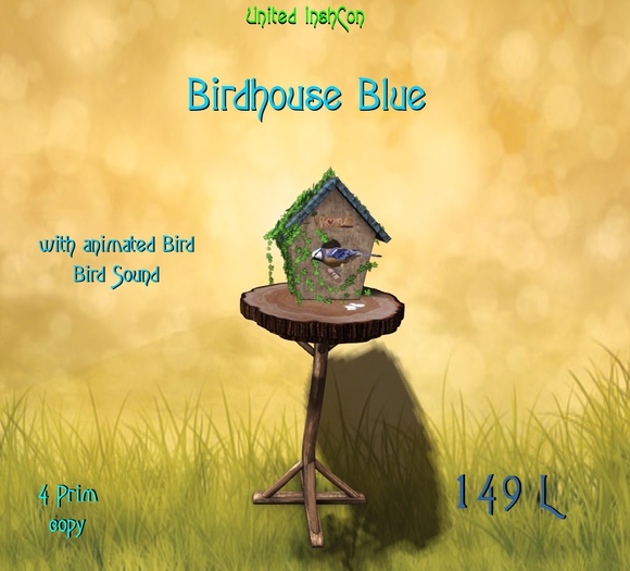 *UI* Birdhouse Blue v
