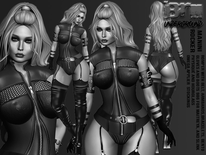 **DEMO** MANINI ROCKER STYLE COMPLET OUTFIT** (WEAR)