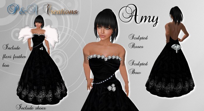 P&A Creations Amy black