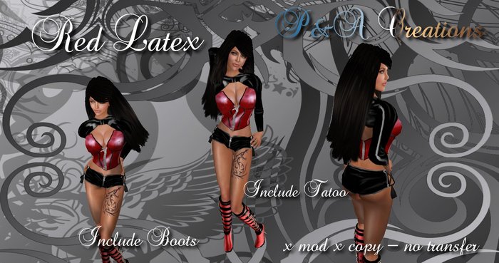 P&A Creations Red Latex