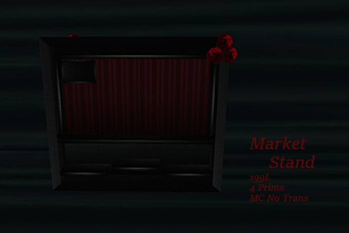Market Stand Black