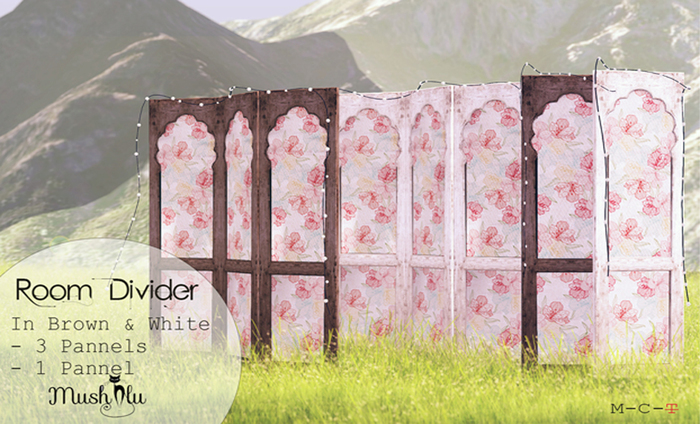 Biombo. Room Divider Flower (OPEN ME)