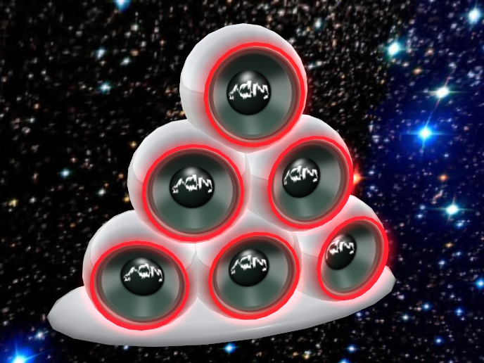 [ADN] Speakers Pyramid X6 + Color Variation Neons