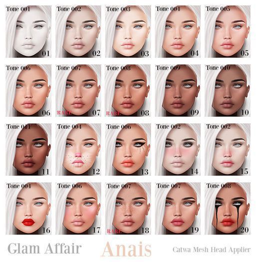 [Glam Affair] Anais Applier [ Catwa ] 010 - 10