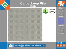 Carpet Multi Level Loop Pile Grid