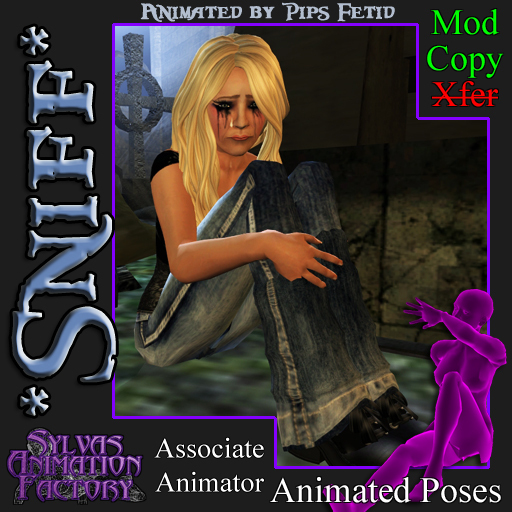 * Sniff * -- Crying In a Corner Floor Sitting Animation (copyable)