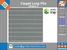 Carpet Loop Pile Stripes 1
