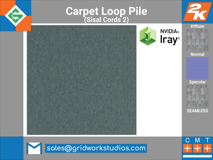 [ G.W.S. ] Carpet Loop Pile Sisal Cords 2
