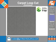 Carpet Loop And Cut Cornrows