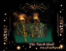 *⊱•Enchanted Darkness Torch•⊰*Tiki Torch -Skull