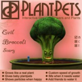 PlantPet Seed [Evil Broccoli *Scary*] LIMITED EDITION