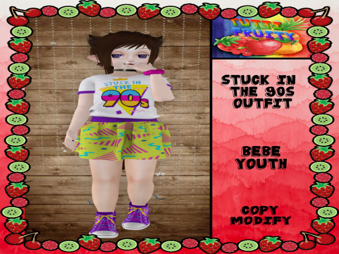 :Tutti Fruity: Stuck in the 90s Outfit (Boxed)