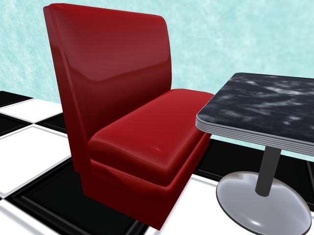 TM Diner Bench FP