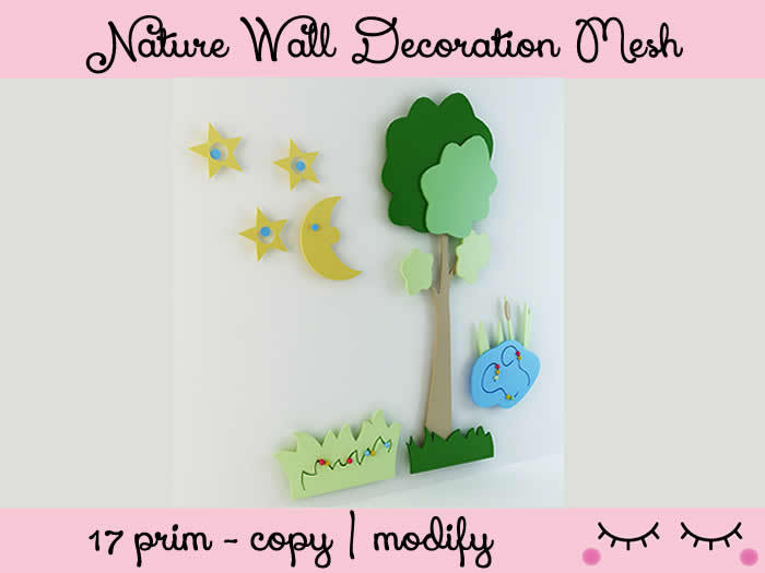 {LS} Nature Wall Decoration Mesh