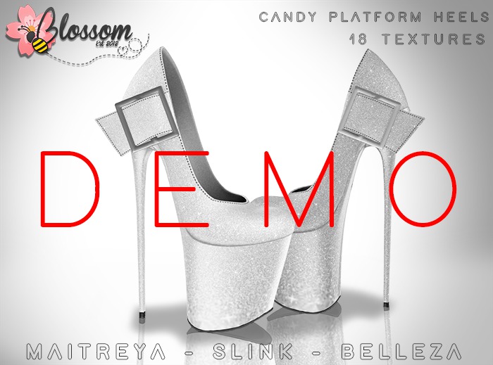 ::BLOSSOM:: Candy Platform Heels [DEMO LIGHTS]