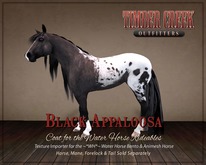 [Timber Creek] Black Appaloosa Coat-Boxed