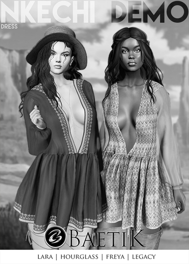 Baetik : Nkechi Dress : Demo