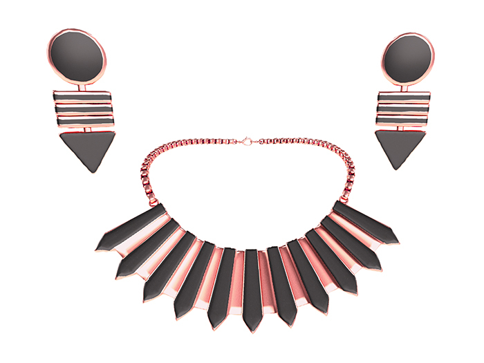 MINIMAL - Stirling set RoseGold