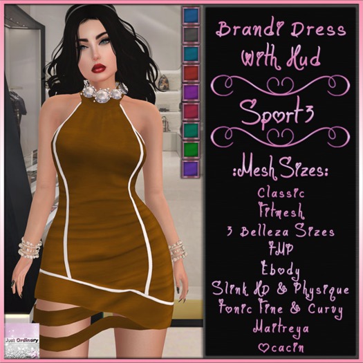 Brandi Dress With Hud Sport 3