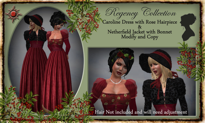 Regency Collection - Caroline Dress and Jacket 