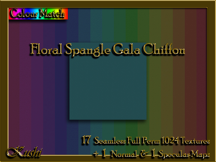 Floral Spangle Gala Chiffon Solids Textures