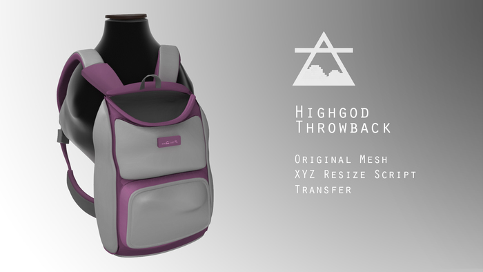 Highgod Throwback WhitePink