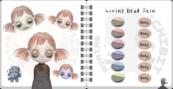 CHIBIT APPLIER Living Dead Skin - UME  (add)