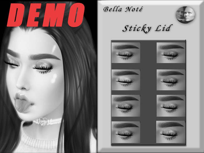 B.N - Sticky Lid Makeup DEMO (unpack)