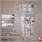 Baiastice_Denim Overalls-Bleach