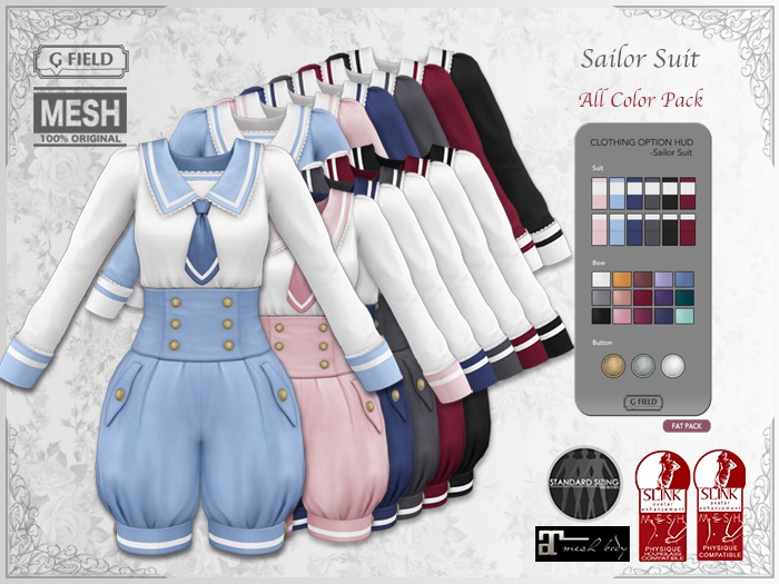 *GF* Sailor Suit -6 color pack- BOX