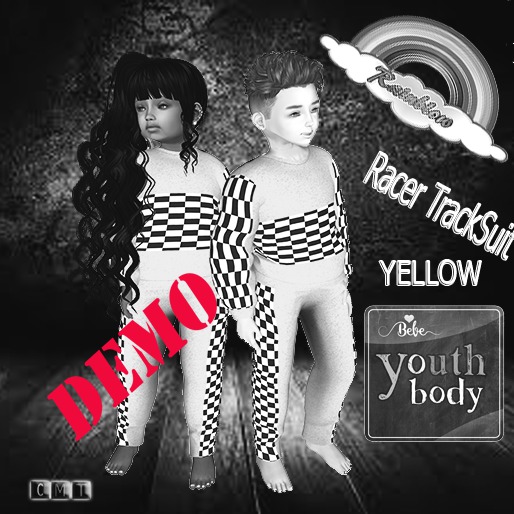 ((RBS)) Racer TrackSuit (DEMO) BEBE YOUTH  