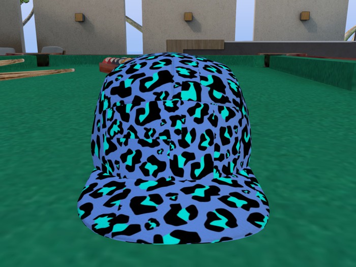 [Adversity] Blue Cheetah 5Panel