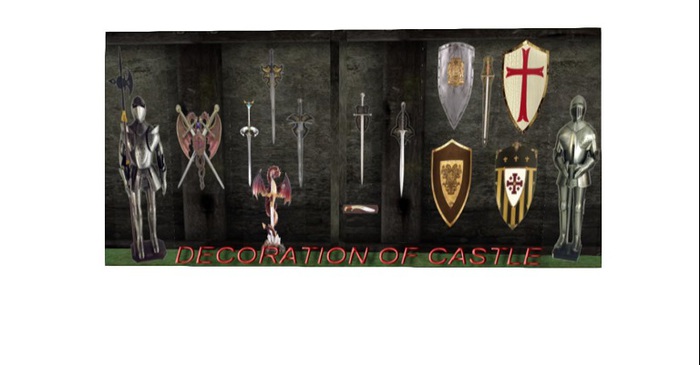 DECORATION OF CASTLE , copy and modify