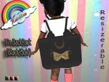 ((RBS))Yin BackPack (Black/Gold) (WEAR)