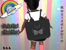 ((RBS))Yin BackPack (Black/Sliver)  (WEAR)