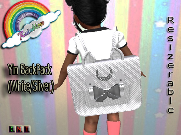 ((RBS) )Yin BackPack (White/Sliver)