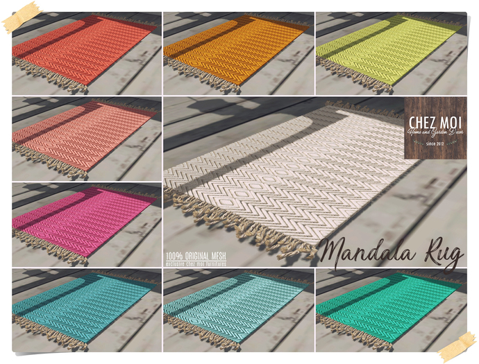 CHEZ MOI ♥ Mandala Rug