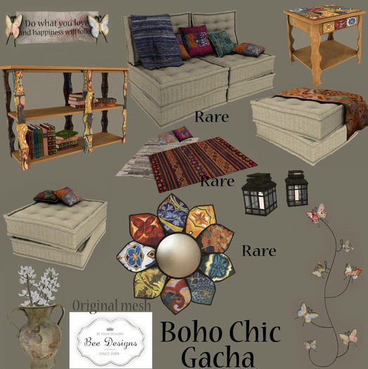 .:Bee designs:. Boho Chic Gacha Lanterns