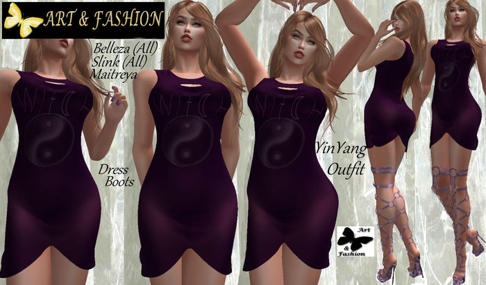 ART & FASHION - YINYANG OUTFIT