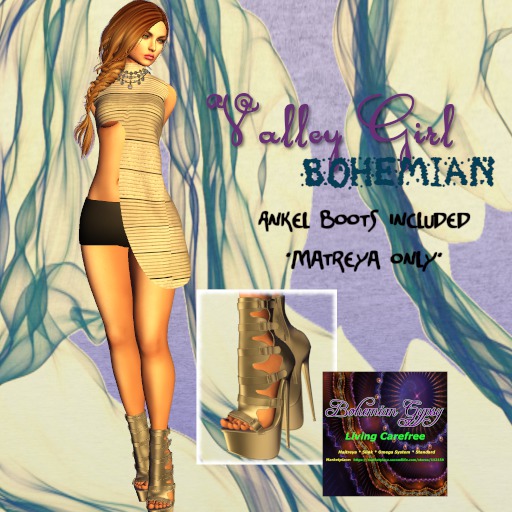 BOHEMIAN GYPSY:Valley Girl Bohemian   (box)