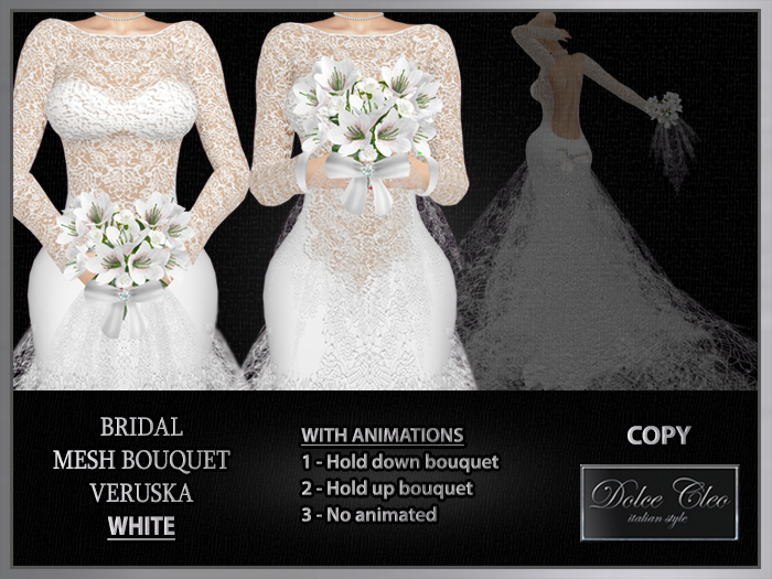 Dolce Cleo ::: Bouquet Veruska (White)[DEMO] - ADD me