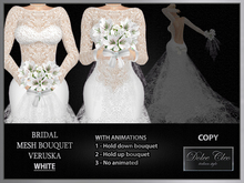 [DEMO] BRIDE BOUQUET ♥ VERUSKA (WHITE)