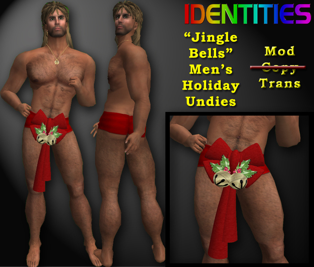 Jungle Wear - "Jingle Bells" Holiday Undies