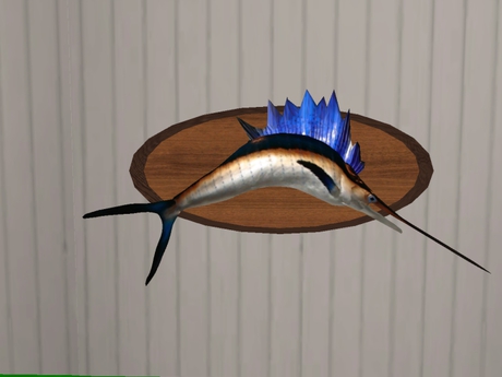 Second Life Marketplace - 2 Award Winning Mounted Swordfish