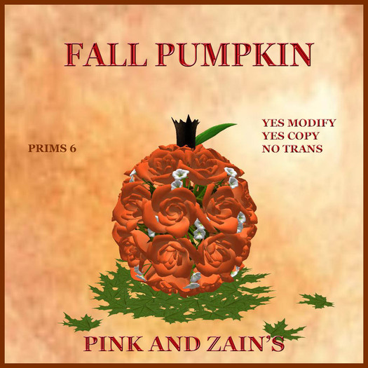 Rose Pumpkin [BOXED]