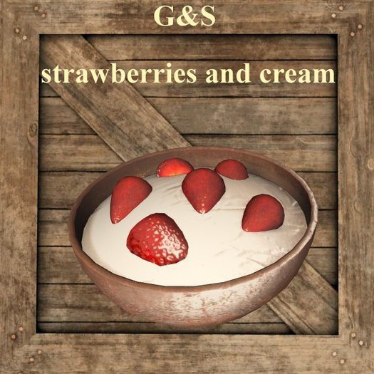 strawberries and cream   G&S storage vendor crate texture bc