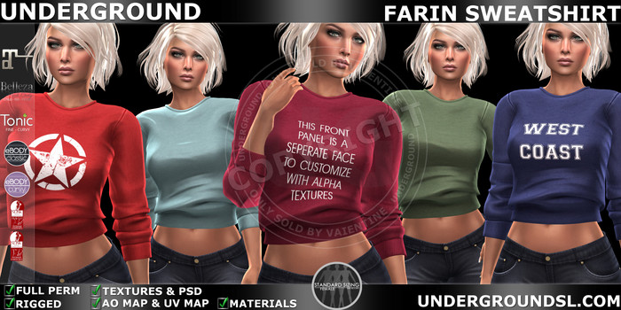 [UG MESH] FARIN SWEATSHIRT  MPD