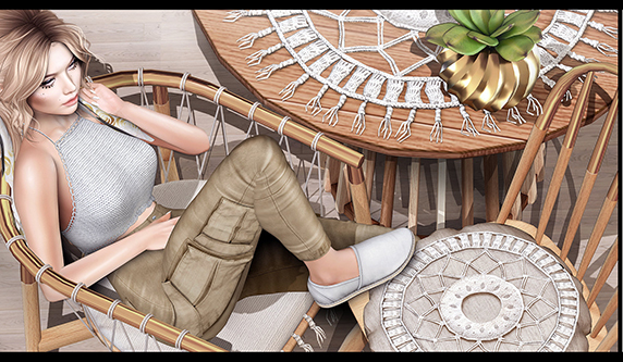 Astralia - Boho Dining set (Armchair)